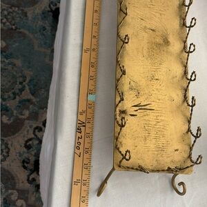 Vintage Gold Metal Tray